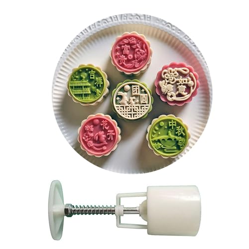LLINthy ABS Plastik Chinesisches Neujahrsgebäck Schimmel Handgepresste Mondkuchen Schimmel Festival Bohnenpasten Kuchenform Zum Kochen Liebhaber Abs Plastik Kuchenform Form LLINthy ABS Plastik Chinesisches Neujahrsgebäck Schimmel Handgepresste Mondkuchen Schimmel Festival Bohnenpasten Kuchenform Zum Kochen Liebhaber Abs Plastik Kuchenform Form von LLINthy