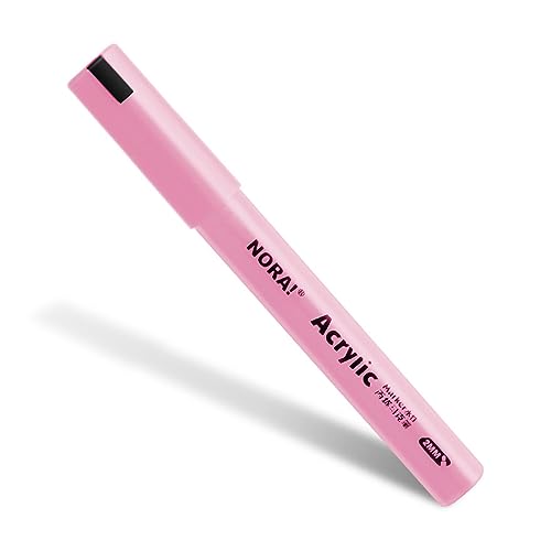 LLINthy Acrylfarben-Stift-Set, Farbmarker für Steinmalerei, Acrylmalerei, Zubehör, Anti-Leck-Stift, Druckspitzen von LLINthy