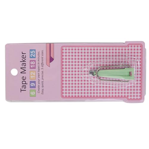 LLINthy Bias Tape Maker 6mm 9 Mm 12 Mm 18 Mm 25 Mm 5 5 Größen Tape Maker Werkzeug Quilt Werkzeug Zum Quilt Und Stoffnähen LLINthy Bias Tape Maker 6mm 9 Mm 12 Mm 18 Mm 25 Mm 5 5 Größen Tape Maker Werkzeug Quilt Werkzeug Zum Quilt Und Stoffnähen von LLINthy