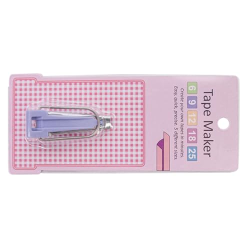 LLINthy Bias Tape Maker 6mm 9 Mm 12 Mm 18 Mm 25 Mm 5 5 Größen Tape Maker Werkzeug Quilt Werkzeug Zum Quilt Und Stoffnähen LLINthy Bias Tape Maker 6mm 9 Mm 12 Mm 18 Mm 25 Mm 5 5 Größen Tape Maker Werkzeug Quilt Werkzeug Zum Quilt Und Stoffnähen von LLINthy