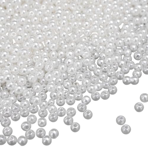 LLINthy Bunte Plastikhandwerksperlen Für Schmuck Die Set Sicher Mit Sortierbehälter Für Kinder Erwachsene Bunte Schmuck von LLINthy