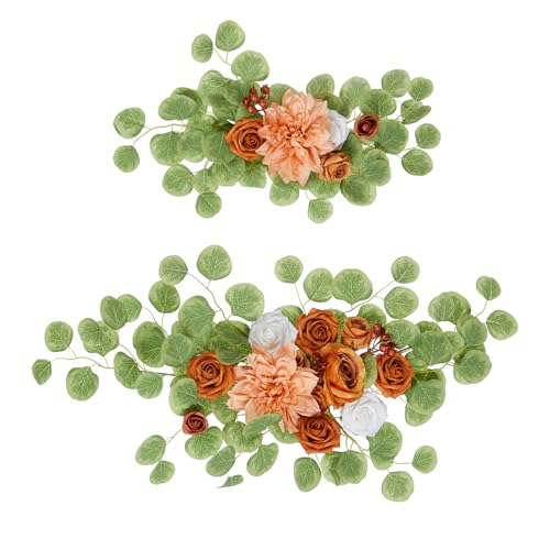 LLINthy Elegantes Willkommensschild mit Blumenmotiv und hoher Simulation, tragbares Zubehör für Geschäfte, Hotel und Hochzeitsorte von LLINthy