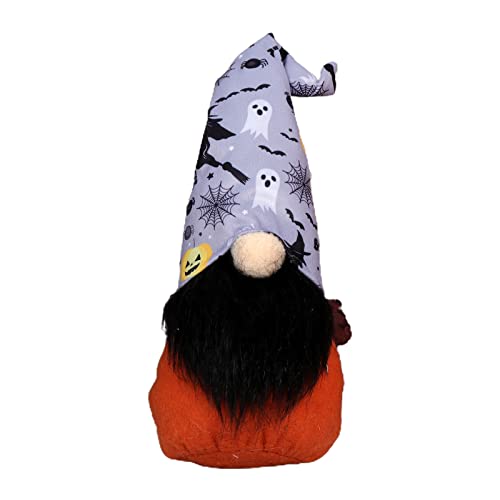 LLINthy Halloween-Netzhut, Zwerg-Ornament, gestuftes Tablett, Dekoration für Zuhause, Festival, Party, Küche, Tischdekoration LLINthy Halloween-Netzhut, Zwerg-Ornament, gestuftes Tablett, Dekoration für Zuhause, Festival, Party, Küche, Tischdekoration von LLINthy