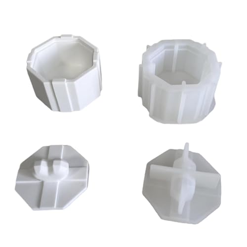 LLINthy Kunstharz-Bastelform-Set, Schmuck-Organizer, Silikon-Geschenkbox-Formen für Heimdekoration und Aufbewahrungsbox mit Deckel LLINthy Kunstharz-Bastelform-Set, Schmuck-Organizer, Silikon-Geschenkbox-Formen für Heimdekoration und Aufbewahrungsbox mit Deckel von LLINthy