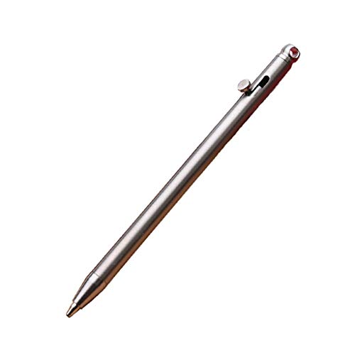 LLINthy Multifunktions-Schlüsselanhänger mit Bolzen-Aktionsstift, Edelstahl-Kugelschreiber, tragbares Gadget, Outdoor-Ausrüstung LLINthy Multifunktions-Schlüsselanhänger mit Bolzen-Aktionsstift, Edelstahl-Kugelschreiber, tragbares Gadget, Outdoor-Ausrüstung von LLINthy