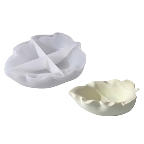 LLINthy Silikonform für Blattform, Schüsseln, Schmuck, Aufbewahrungsplatte, handgefertigt, Epoxidharz, Gips, Obsttablett LLINthy Silikonform für Blattform, Schüsseln, Schmuck, Aufbewahrungsplatte, handgefertigt, Epoxidharz, Gips, Obsttablett von LLINthy