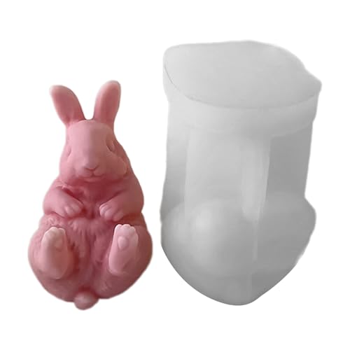 LLINthy Silikonformen mit Hasenfiguren, zum Basteln, einzigartige Handarbeit, Seifenformen zum Basteln LLINthy Silikonformen mit Hasenfiguren, zum Basteln, einzigartige Handarbeit, Seifenformen zum Basteln von LLINthy