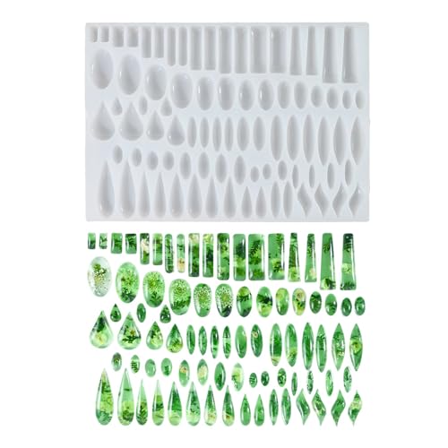 LLINthy Stabile Silikonform für kreative Schmuckherstellung und Projekte, flexibel und stabil mit einfachem Herauslösen von LLINthy