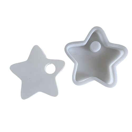 LLINthy Stabiles Mehrzweck-Silikon-Stern-Kerzenhalter-Formen-Set, tragbar, für Harz, Gips, Bastelbedarf, verschiedene Größen LLINthy Stabiles Mehrzweck-Silikon-Stern-Kerzenhalter-Formen-Set, tragbar, für Harz, Gips, Bastelbedarf, verschiedene Größen von LLINthy