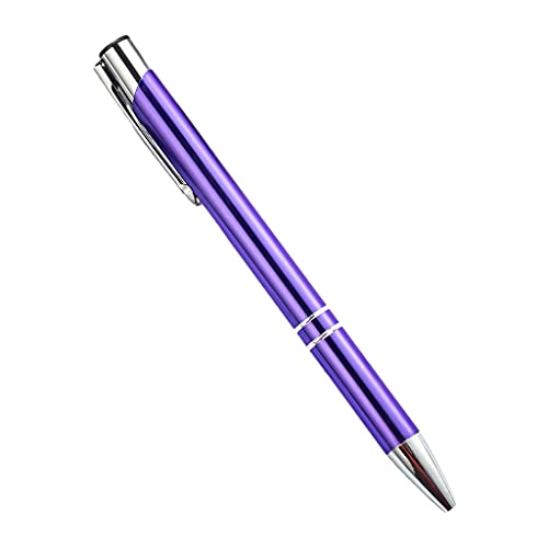 LLINthy Stilvoller Metallstift, einziehbar, nachfüllbar, 1,0 mm Spitze, einziehbarer Stift, Metall-Kugelschreiber für Büro LLINthy Stilvoller Metallstift, einziehbar, nachfüllbar, 1,0 mm Spitze, einziehbarer Stift, Metall-Kugelschreiber für Büro von LLINthy