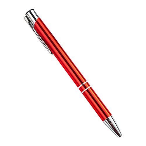 LLINthy Stilvoller Metallstift, einziehbar, nachfüllbar, 1,0 mm Spitze, einziehbarer Stift, Metall-Kugelschreiber für Büro LLINthy Stilvoller Metallstift, einziehbar, nachfüllbar, 1,0 mm Spitze, einziehbarer Stift, Metall-Kugelschreiber für Büro von LLINthy