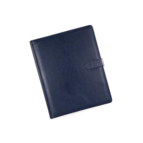 Lederkonferenzordner Mit Zwischenablage 4 Ringe Binder Ordner Dokument Hülle Leder Zwischenablage Für Office School Office Datei Mit Tasche von LLINthy
