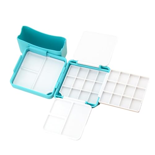 Leere Aquarellpaletten Aquarelltablett Dosen mit Paletten Zeichenzubehör für Ölmalerei Skizzieren Leere Aquarellpaletten Aquarelltablett Dosen mit Paletten Zeichenzubehör für Ölmalerei Skizzieren von LLINthy