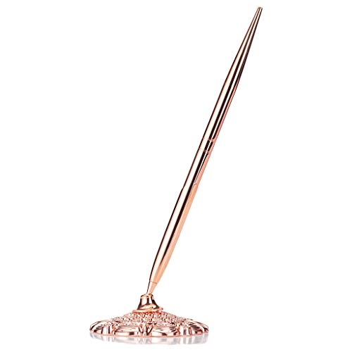 Metall Kugelschreiber Beigefügten Basisstand Schreibtisch Office Counter Hochzeit Gastschild Schwarze Stifte Einverrückt Metall Kugelschreiber Beigefügten Basisstand Schreibtisch Office Counter Hochzeit Gastschild Schwarze Stifte Einverrückt von LLINthy