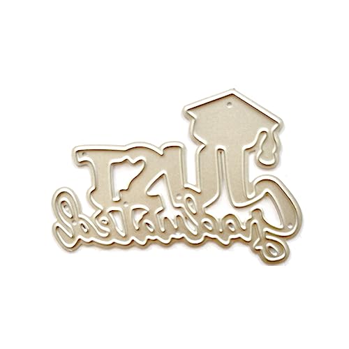 Metall-Stanzformen zum Schulabschluss, zum Basteln, Karbonstahl, Prägeschablone, Schablone, Scrapbooking, für Karten, Stanzformen Metall-Stanzformen zum Schulabschluss, zum Basteln, Karbonstahl, Prägeschablone, Schablone, Scrapbooking, für Karten, Stanzformen von LLINthy