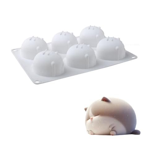 Nicht STICK Silikonpuddings Formen Für Katzenform Behandlungen Für Ofen Mikrowellen Kühlschrank Und Gefrierkörper Verwenden Silikonschokoladenformen Nicht STICK Silikonpuddings Formen Für Katzenform Behandlungen Für Ofen Mikrowellen Kühlschrank Und Gefrierkörper Verwenden Silikonschokoladenformen von LLINthy