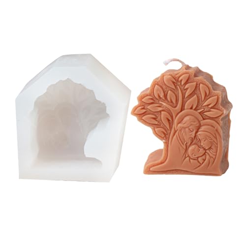 Religiöse Familien-Bilderrahmen-Form für Epoxidharz, Seife, Festival, Geschenk, Heimdekoration von LLINthy