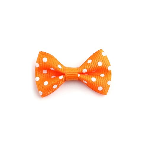 Ripsband-Schleifen, 4 cm, gepunktet, bunte Punkte, Schleife, Verzierungen zum Basteln, Haarnadeln, 500 Stück Ripsband-Schleifen, 4 cm, gepunktet, bunte Punkte, Schleife, Verzierungen zum Basteln, Haarnadeln, 500 Stück von LLINthy