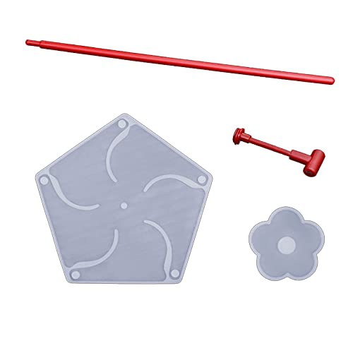 Rotary Windmühlen-Harzformen, Silikon-Bündel, Windrad-Formen für Epoxidharz, Schmuck, Harz, Gießform, Windmühlenform von LLINthy