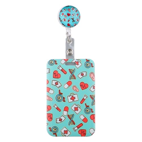 Rotierende Versenkbare Abzeichenhalter Rotierende Versenkbare Abzeichenrollenkartenhalter Für Krankenschwester Doctor Office School Hospital Metall Und ABS Abzeichen Rolle von LLINthy