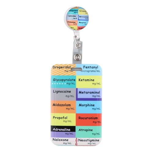 Rotierende Versenkbare Abzeichenhalter Rotierende Versenkbare Abzeichenrollenkartenhalter Für Krankenschwester Doctor Office School Hospital Metall Und ABS Abzeichen Rolle von LLINthy