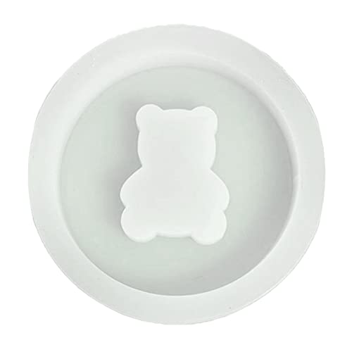 Runde Sternform mit Fruchtbär, Silikon, Epoxidharz, Schlüsselanhänger, Anhänger, Schmuck, Basteln für Valentinstag Runde Sternform mit Fruchtbär, Silikon, Epoxidharz, Schlüsselanhänger, Anhänger, Schmuck, Basteln für Valentinstag von LLINthy