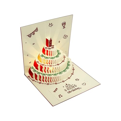 Schöne 3D Geburtstagskarte Mit Aufschlussreichen Lichtern Und Melodien Geburtstagsfeier Liefert Einzigartige Grußkarte Für Kinder Grußkarte Schöne 3D Geburtstagskarte Mit Aufschlussreichen Lichtern Und Melodien Geburtstagsfeier Liefert Einzigartige Grußkarte Für Kinder Grußkarte von LLINthy