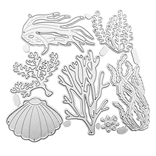 Sea Creatures Metall-Stanzformen, Karten, Stanzschablonen für Prägung, Kartenherstellung, Foto, dekorative Papierschablonen Sea Creatures Metall-Stanzformen, Karten, Stanzschablonen für Prägung, Kartenherstellung, Foto, dekorative Papierschablonen von LLINthy