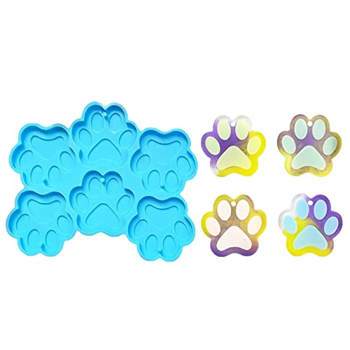 Silikonform Katzenpfote, einzigartige Ohrringe, Harzform, Halskettenanhänger, Silikonform, Schmuck, Guss, Schlüsselanhänger Silikonform Katzenpfote, einzigartige Ohrringe, Harzform, Halskettenanhänger, Silikonform, Schmuck, Guss, Schlüsselanhänger von LLINthy