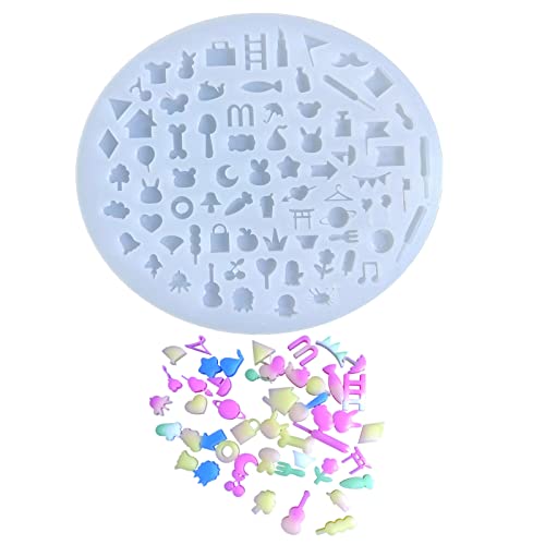 Silikonform mit verschiedenen Symbolen, Epoxidharz, Schlüsselanhänger, Anhänger, Schmuck, Basteln für Valentinstag Silikonform mit verschiedenen Symbolen, Epoxidharz, Schlüsselanhänger, Anhänger, Schmuck, Basteln für Valentinstag von LLINthy