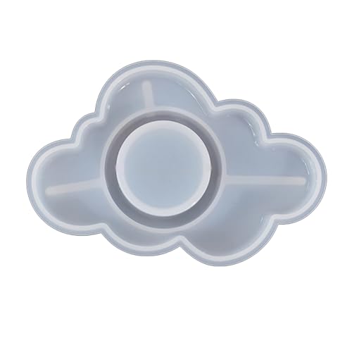 Star Moon Duft Kerzenhalter Silikonform Kerzenstift Gips Formen Tisch Ornament Werkzeug Nicht Stiftbehälter Harz Harz Tealight Kerzenhalter Schimmel von LLINthy