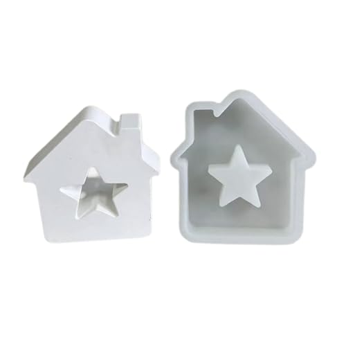 Sternhaus-Formen aus Kunstharz für die Herstellung von Kuchen, Fondant, Raumdekorationen, Gips-Ornamenten Sternhaus-Formen aus Kunstharz für die Herstellung von Kuchen, Fondant, Raumdekorationen, Gips-Ornamenten von LLINthy