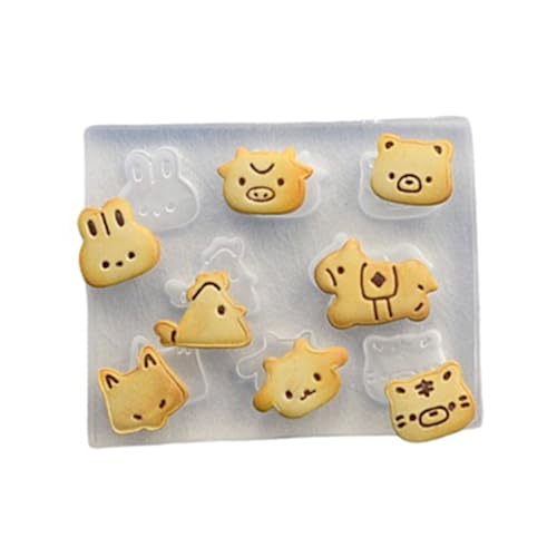 Tierisches Flexibles Silikonformen Tragbares Accessoire Für Cookie Fondant And Craft Clay Projects Täglich Gebrauch Backzubehör Tierisches Flexibles Silikonformen Tragbares Accessoire Für Cookie Fondant And Craft Clay Projects Täglich Gebrauch Backzubehör von LLINthy