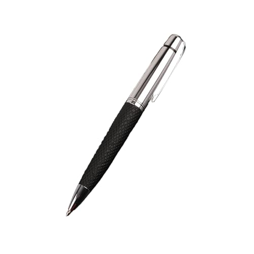 Twist Action Kugelschreien Pen Metal PU Leder Kugelschreiber 1.0mm Geschäfte Für Journaling Schreiben Notiz Täglicher Tagebuch von LLINthy