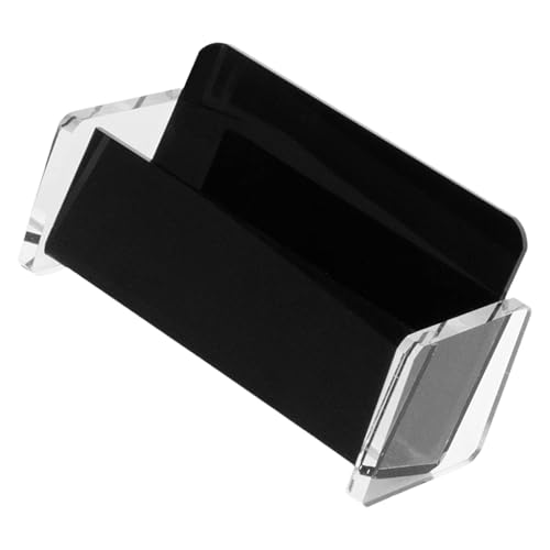 Visitenkartenhalter Clear Acryl Visitenkarten Inhaber Großer Kapazitätsname Kartenanzeige Office Desk Organisatoren Rezept Visitenkartenhalter Clear Acryl Visitenkarten Inhaber Großer Kapazitätsname Kartenanzeige Office Desk Organisatoren Rezept von LLINthy