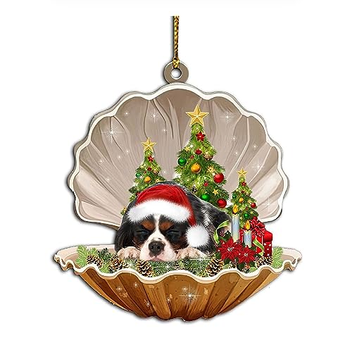 Weihnachtsdekoration Muschel Hund Anhänger Weihnachtsbaum Hängende Ornament Auto Anhänger Home Dekorationen Kinder 2023 Neujahr Weihnachtsdekoration Muschel Hund Anhänger Weihnachtsbaum Hängende Ornament Auto Anhänger Home Dekorationen Kinder 2023 Neujahr von LLINthy