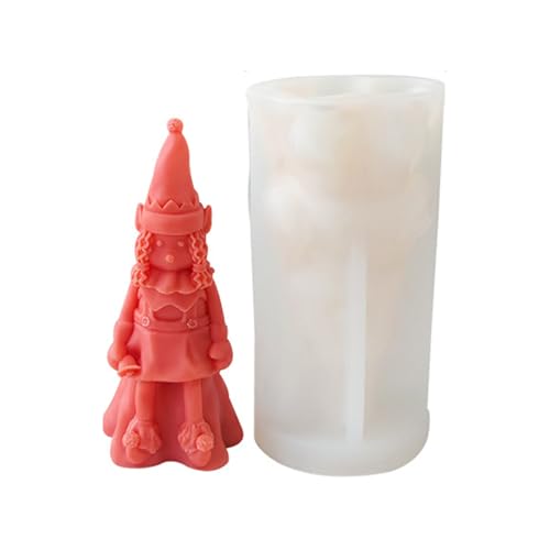 Weihnachtskerze Schimmel Aromatherapys Silikonformen Hausdekoration Duft Kerze Schimmel Gips Ornament Aromatherapys Silikonform von LLINthy