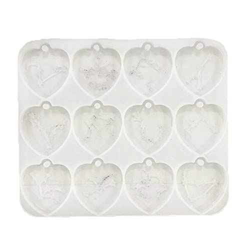 Zwölf Sternbilder Ohrringe Schimmel Liebe Herzförmigen Schlüsselbund Charme Form Flwxible Harz Ohrbekleidung Herstellen Anhänger Schimmel Liebe Zwölf Sternbilder Ohrringformen Für Harzguss von LLINthy