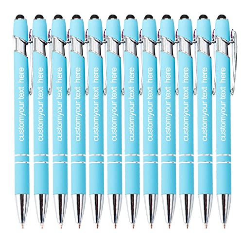LLKCHQD Kugelschreiber mit Gravur |Personalisierter Stift -mit Wunschtext und Logo, Internetadresse, Telefonnummer, Firmenname, Adresse, Grüße|12 Stöcke LLKCHQD Kugelschreiber mit Gravur |Personalisierter Stift -mit Wunschtext und Logo, Internetadresse, Telefonnummer, Firmenname, Adresse, Grüße|12 Stöcke von LLKCHQD