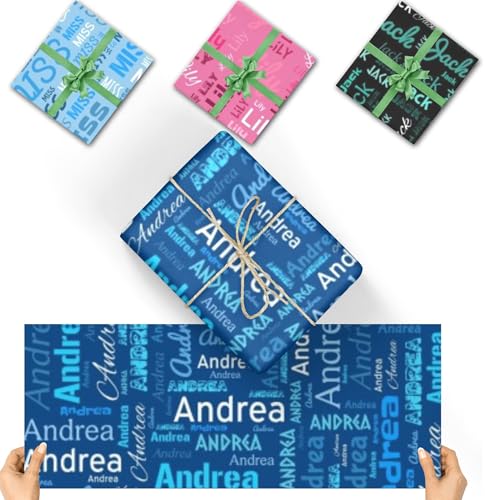 LLLGSH 2 Stück Geschenkpapier personalisiert - Foto Geschenkpapier mit Ihren Lieblingsfoto und einem Wunschtext Bedruckt - 70 x50cm - großartige Geschenkverpackung zu jedem Anlass LLLGSH 2 Stück Geschenkpapier personalisiert - Foto Geschenkpapier mit Ihren Lieblingsfoto und einem Wunschtext Bedruckt - 70 x50cm - großartige Geschenkverpackung zu jedem Anlass von LLLGSH