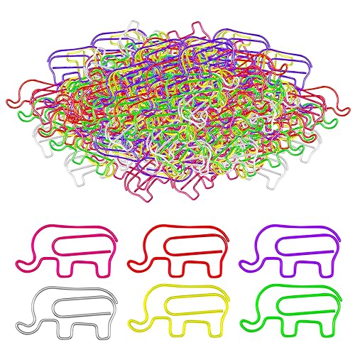 LLMSIX 60pcs Elephant Paper LLMSIX 60 Stück Büroklammern,Büroklammern Motiv Elefant 6 Farben Elefant Papierklammern Metall Büroklammer Büroklammer für Klassenzimmer Büros Dokumente Lesezeichen Poster LLMSIX 60pcs Elephant Paper LLMSIX 60 Stück Büroklammern,Büroklammern Motiv Elefant 6 Farben Elefant Papierklammern Metall Büroklammer Büroklammer für Klassenzimmer Büros Dokumente Lesezeichen Poster von LLMSIX