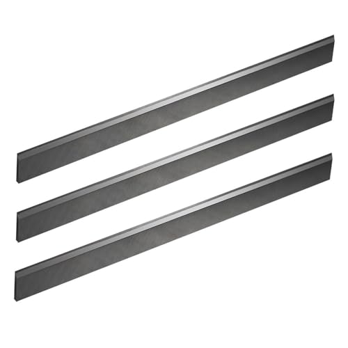 LLMWFA 200 x 25 3 mm Abrichtmesser, Compatible with Hochgeschwindigkeits-Hobelmaschinen, Wolframkarbid-Hobelmesser, 3er-Set von LLMWFA