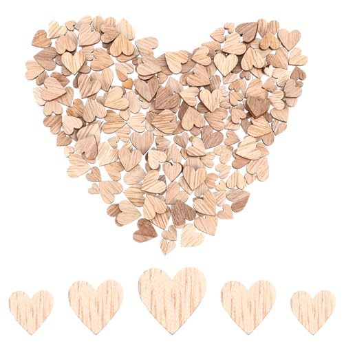 200 Stück Holzherzen Deko, Holz Herzen Streudeko Herzen Holzherzen zum Basteln, Mini Holzherzen zum Beschriften für Hochzeit DIY Handwerk Verzierungen Tischdeko Streudeko 200 Stück Holzherzen Deko, Holz Herzen Streudeko Herzen Holzherzen zum Basteln, Mini Holzherzen zum Beschriften für Hochzeit DIY Handwerk Verzierungen Tischdeko Streudeko von LLOUSSAK