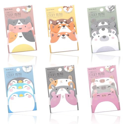270 Haftnotizen niedliche, Selbstklebende niedliche Cartoon-Tier-Haftnotizen Lustige Kinder-Haftnotizen Kawaii Schulbedarf Notizblock zum Notieren,Notizen machen,Studenten,Zuhause,Büro 270 Haftnotizen niedliche, Selbstklebende niedliche Cartoon-Tier-Haftnotizen Lustige Kinder-Haftnotizen Kawaii Schulbedarf Notizblock zum Notieren,Notizen machen,Studenten,Zuhause,Büro von LLOUSSAK