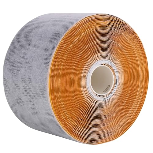 LLPT Butyl Klebeband | Dichtband selbstklebend | Wasserdichtes dichtungsband | Vliesstoff | zur Abdichtung von Nassbereichen(NF450) | 100MM*15M von LLPT