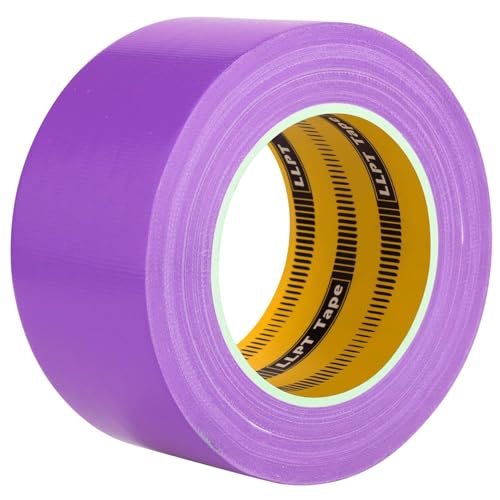 LLPT Klebeband Gewebeband Premium-Qualität 60 mm x 30 m x 0,23 mm Rückstandsfreier, Starker Klebstoff Farbe Lila(DT248) von LLPT