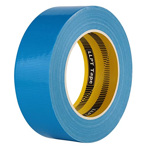 LLPT Klebeband Panzertape Gewebeband Panzerband Premium-Qualität 40MM*30M*0.28MM Leicht reißbar Rückstandsfrei Starker Kleber Farbe Himmelblau (DT408) von LLPT