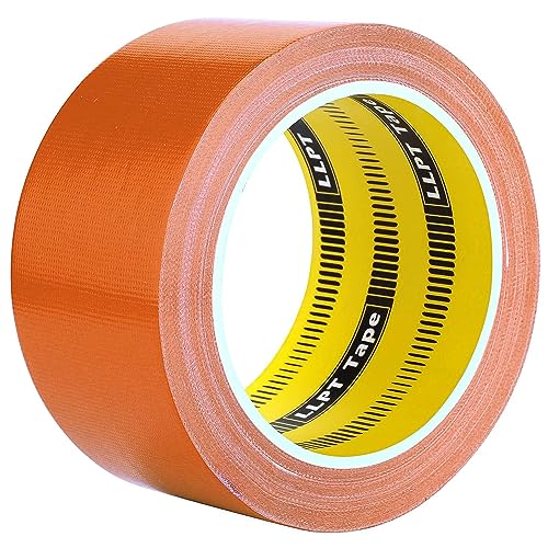 LLPT Klebeband Panzertape Gewebeklebeband | Farbiges Klebeband Geeignet für DIY Handwerk Dekoration für den Innen- und Außenbereich | 1 Rollen 50MM x 14M | Orange (DT501OR) von LLPT