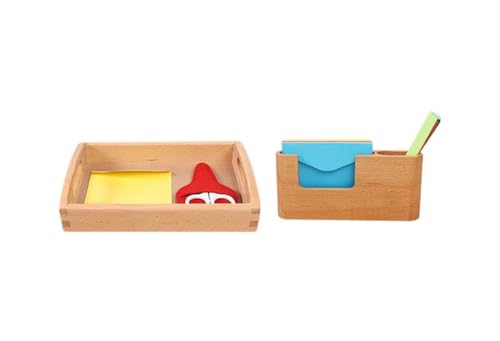 LLTCMYGS Montessori Scherenschnitt-Set der Früherziehung AIDS, Vorschulkunst Schneidefähigkeiten Aktivität LLTCMYGS Montessori Scherenschnitt-Set der Früherziehung AIDS, Vorschulkunst Schneidefähigkeiten Aktivität von LLTCMYGS