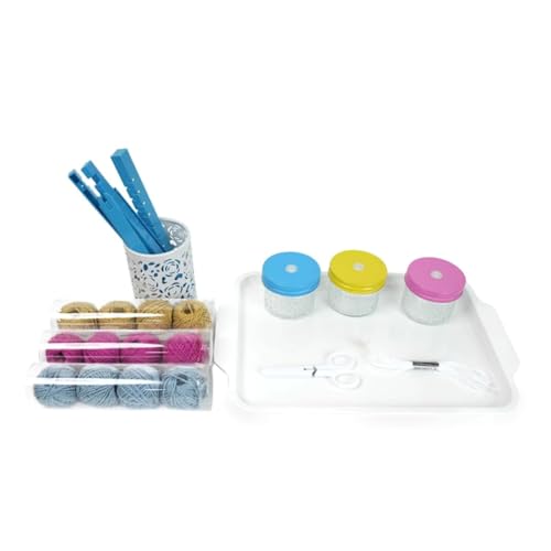 LLTCMYGS Montessori Webstuhl Set, Mini Webstuhl Kinder Bastelset Spielzeug, Gehirn Denkfähigkeit LLTCMYGS Montessori Webstuhl Set, Mini Webstuhl Kinder Bastelset Spielzeug, Gehirn Denkfähigkeit von LLTCMYGS